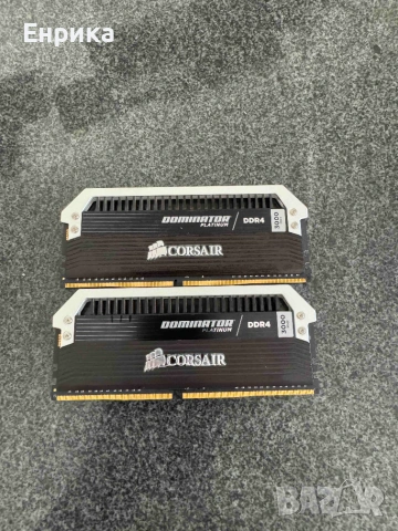 НОВИ RAM Corsair Dominator platinum 8GB 3000MHz