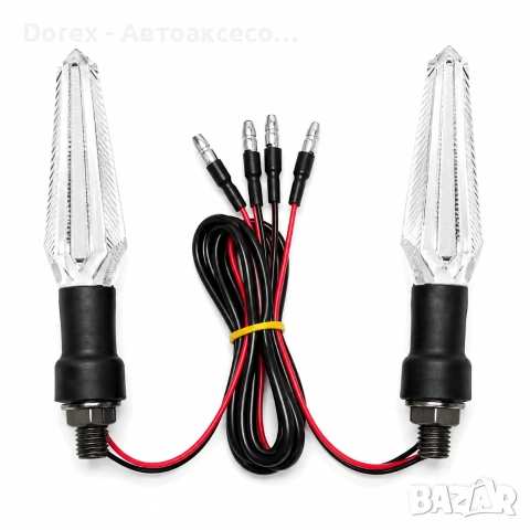 Мигачи за мотор LED 12V - 2бр. комплект - различни модели, снимка 11 - Аксесоари и консумативи - 55193587