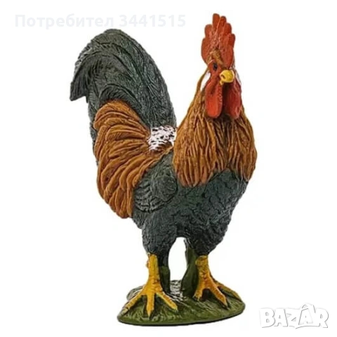  Оригинални Schleich фигурки - Ръчно боядисани | Germany | Петел, Голдън ретривър кученце, снимка 7 - Колекции - 54143877