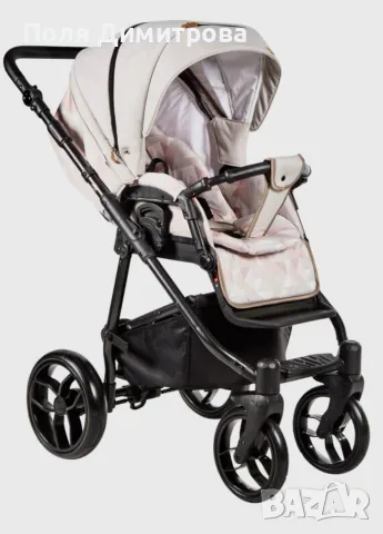 Baby Merc La Noche лимитирана серия бебешка количка 2в1, снимка 3 - Детски колички - 55336989