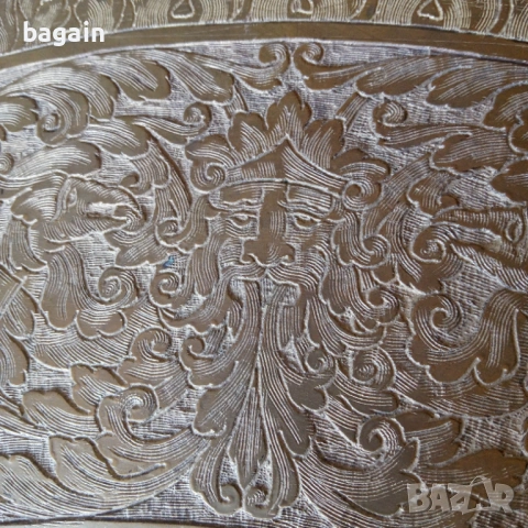 Голям поднос., снимка 5 - Антикварни и старинни предмети - 54592827