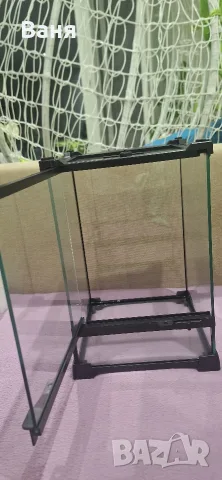 Нов терариум с размери 20×20×30см., снимка 2 - Терариуми и оборудване - 55675111