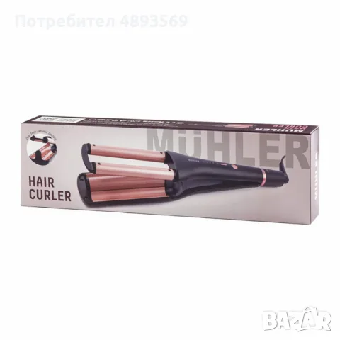 Преса за къдрене на коса 4in1 Muhler MHS-999