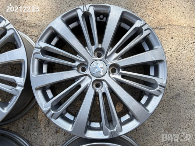 4 броя алуминиеви джанти за Peugeot 208,2008 16, снимка 6 - Гуми и джанти - 54596350