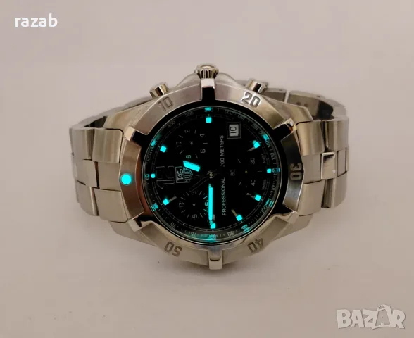 TAG Heuer-2000 Exclusive Chronograph, снимка 2 - Мъжки - 55676617