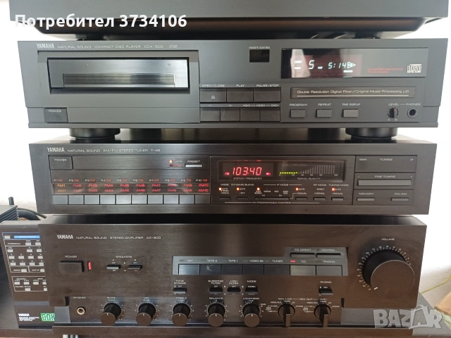 Yamaha AX-900,  T-85,  CDX-500,  P-220, снимка 17 - Аудиосистеми - 55135451