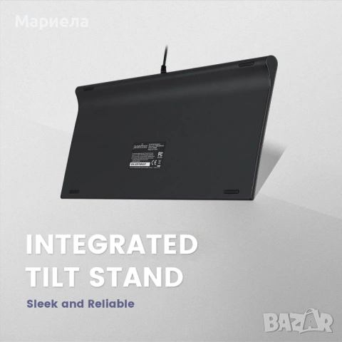 Кабелна мини клавиатура с подсветка Perixx, снимка 6 - Клавиатури и мишки - 54039688