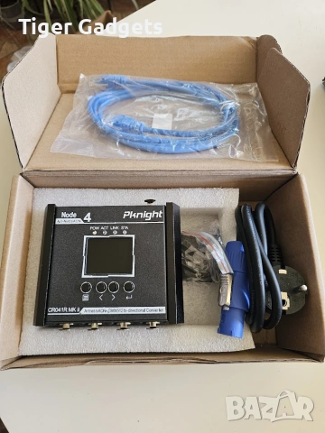 Pknight CR041R MK II Art-Net/sACN към DMX512 конвертор – 4-портов двупосочен DMX Node с PoE..., снимка 9 - Друга електроника - 55143555