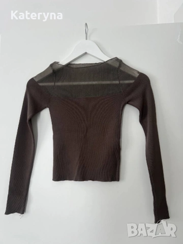 яке, пуловер, пуловер, риза Zara , снимка 5 - Ризи - 54311897