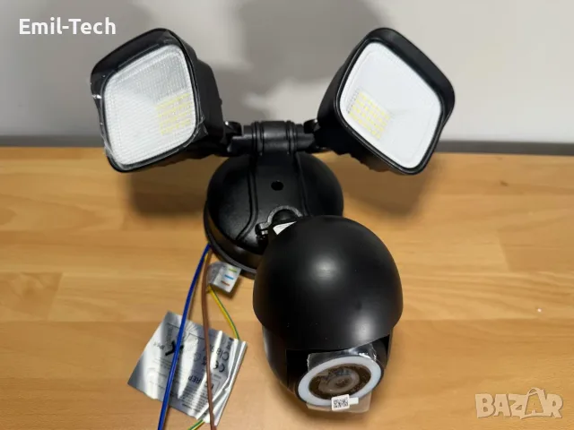 2K външна WiFi камера Meloght с прожектор 3500LM, 360° и AI проследяване, снимка 8 - HD камери - 55493593