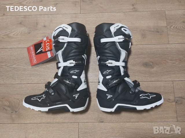 Цена БЕЗ АНАЛОГ - Непромокаеми ботуши със става Alpinestars Tech 7 Drystar - 42 номер, снимка 3 - Аксесоари и консумативи - 55169288