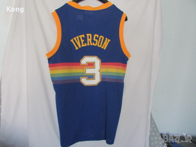 Баскетбол винтидж потник Champion Phoenix Suns Michael Finley NBA Adidas Iversen Адидас НБА, снимка 3 - Баскетбол - 55000700