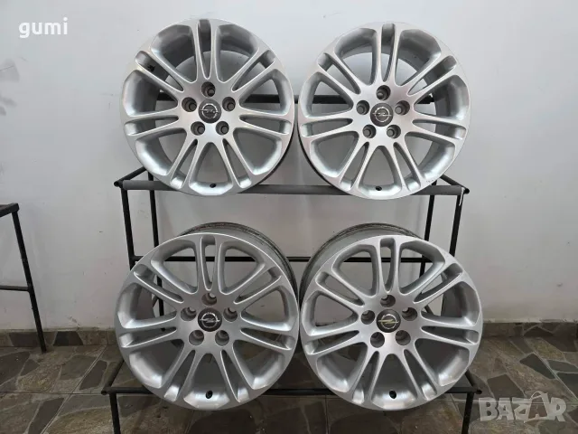 4бр 18ски джанти за OPEL, 5х120мм. A180287 , снимка 5 - Гуми и джанти - 55369358