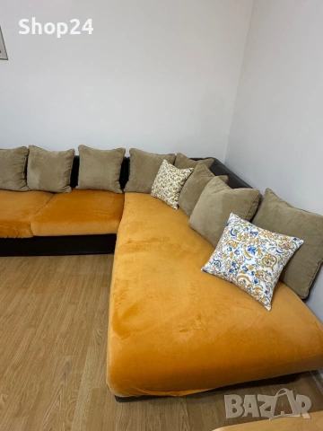 Продавам стилен и много удобен ъглов диван, снимка 6 - Дивани и мека мебел - 53983454