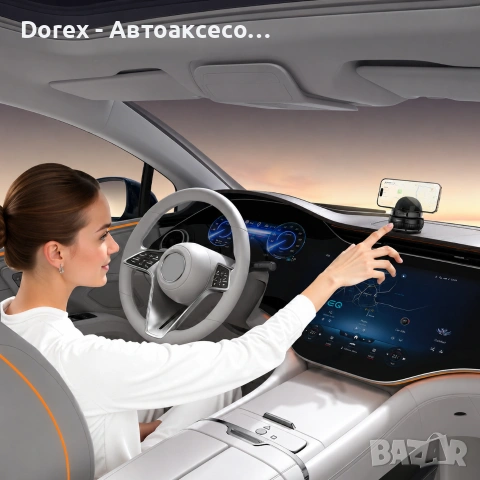 Поставка за телефон за автомобил - вакуум 360°, снимка 3 - Аксесоари и консумативи - 55016334