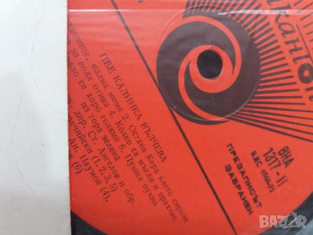 Калинка Вълчева , снимка 3 - Грамофонни плочи - 54070610