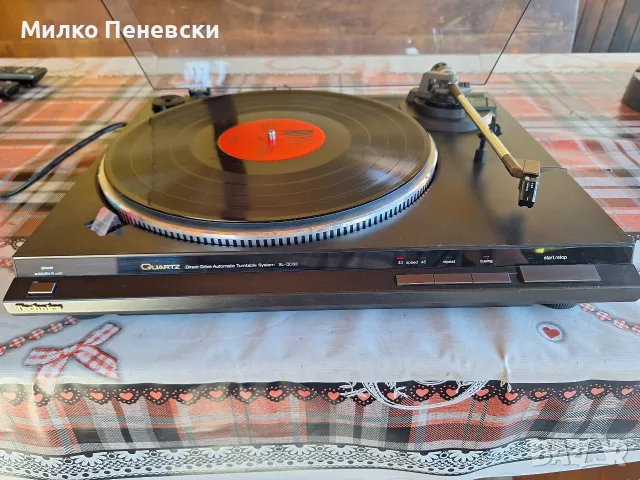 TECHNICS SL-QD 33 STEREO FUL AUTOMATIC TURNTABLE.MADE IN JAPAN., снимка 2 - Грамофони - 55641097