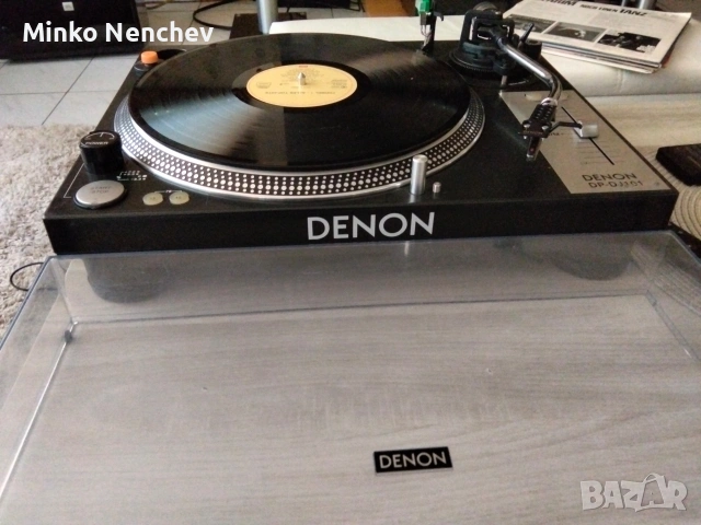 Грамофон Denon DP-DJ101 – Direct Drive (Директно задвижване) / Кварцов
