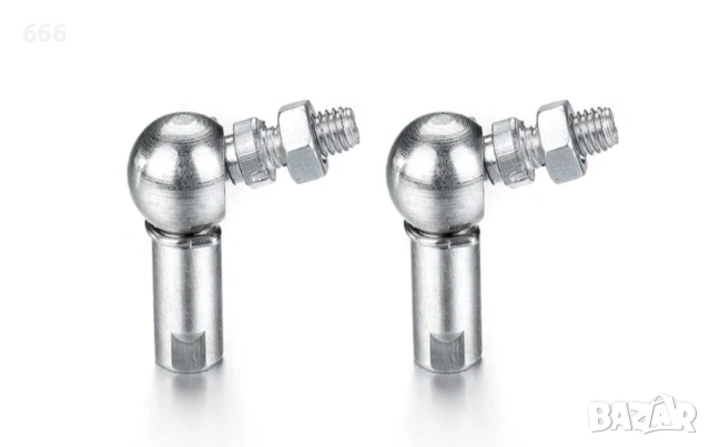 2 броя ъглови шарнири  М12х1.75мм.