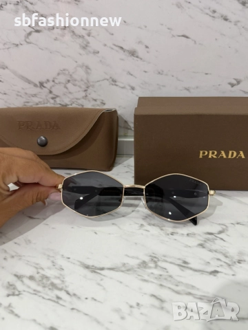 Prada очила с лого, снимка 3 - Слънчеви и диоптрични очила - 55496551