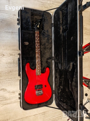 Продавам Charvel Model 2 Limited Edition 1986 г. - Червен цвят + куфар , снимка 7 - Китари - 55232662