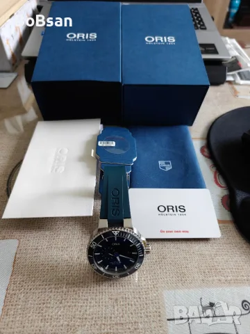 ORIS AQUIS SMALL SECOND DATE AUTOMATIC 45.5MM