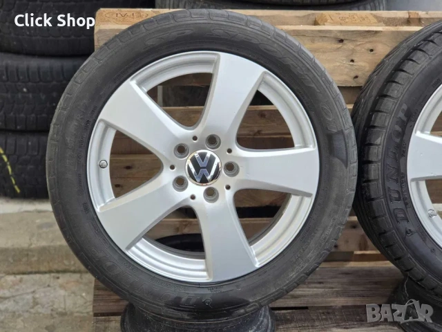 5х112 Джанти 17 цола VW Golf Caddy Passat Touran 5x112 Фолксваген Тоуран Кади Голф Пасат, снимка 4 - Гуми и джанти - 54781517