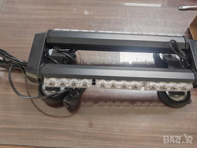 Сигнална лампа, мини, дължина 40 см, LED, с магнит, оранжев цвят, снимка 3 - Аксесоари и консумативи - 54410541