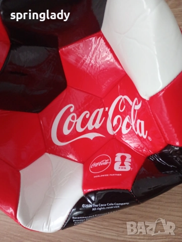  Футболна топка Кока Кола/ Coca Cola FIFA World Cup 2026, снимка 3 - Футбол - 54976253