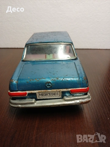 Стара японска ламаринена играчка Mercedes. , снимка 6 - Колекции - 54149506
