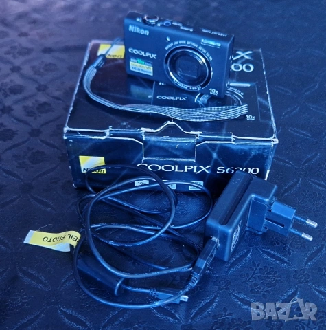 NIKON COOLPIX S 6200, перфектен, снимка 2 - Фотоапарати - 54437821