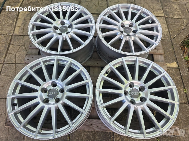 Лети джанти 18ки 5х112 Audi, снимка 2 - Гуми и джанти - 55080604