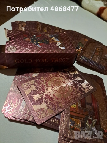 Карти таро луксозно издание, снимка 6 - Карти за игра - 55065771