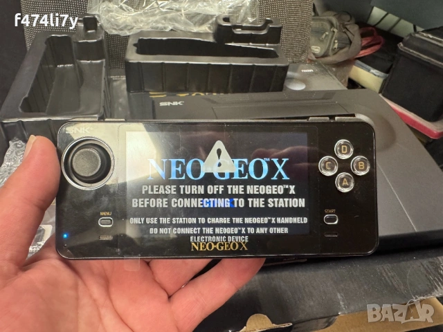 SNK NEO GEO X GOLD Limited Edition, снимка 10 - Други игри и конзоли - 54759440