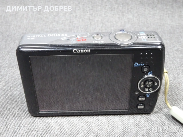 ЦИФРОВ ФОТОАПАРАТ CANON DIGITAL IXUS 65 6.0MP DIGITAL CAMERA, снимка 10 - Фотоапарати - 54005241