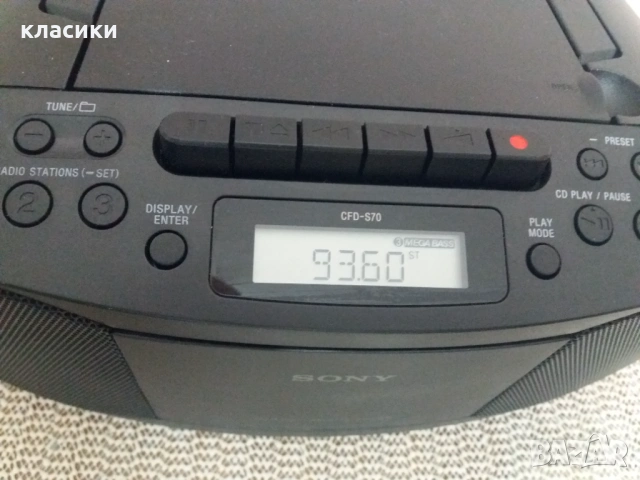 Радиокасетофон сд SONY. , снимка 5 - Радиокасетофони, транзистори - 54240071