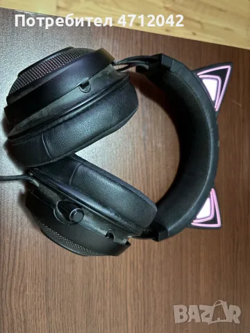 Слушалки Razer Kraken Kitty, снимка 2 - Слушалки за компютър - 55513921