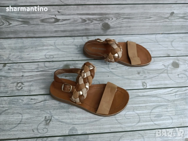 Steve Madden N 32,5 кожени сандали, снимка 6 - Детски сандали и чехли - 54757949