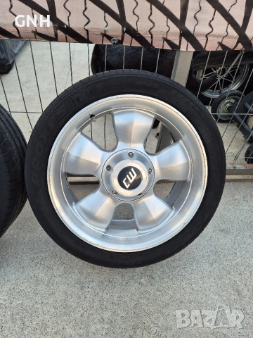 Джанти Borbet 18 цола , 5х114.3 , 8j ,et20 , 245/40/18 Mitsubishi Jeep Kia , снимка 5 - Гуми и джанти - 55285363