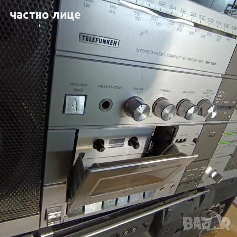 Телефункен RK 100, снимка 5 - Радиокасетофони, транзистори - 55452376