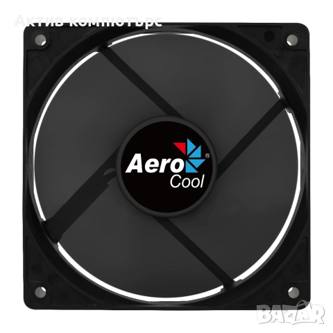 Вентилатор AeroCool 120mm  Force 12 Black 3-pin, снимка 2 - Други - 54468666