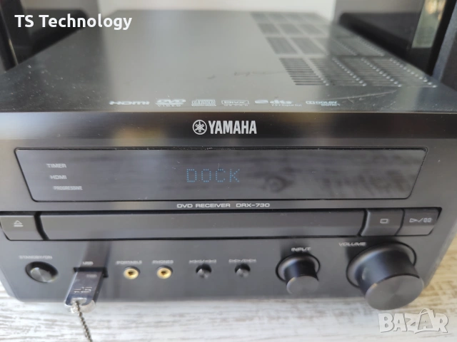 Премиум Hi-Fi система Yamaha PianoCraft (DRX-730 + NX-E300) – Пиано лак, снимка 12 - Аудиосистеми - 55255001