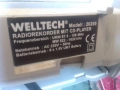 радио касетофон и CD player Welltech, снимка 7