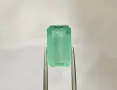 Натурален Смарагд (Изумруд) 16.59 ct – Със сертификат от Bellerophon Gemlab (Париж), снимка 1