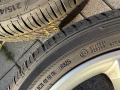 Летни гуми с алуминиеви джанти 215/45 R17 91Y, DOT25, 8–9 мм, снимка 3