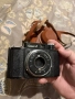 Ретро фотоапарат Смена-2 (Smena-2) ГОМЗ СССР, 1950-те – Рядък колекционерски модел с кожен калъф, снимка 1