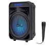 Караоке тонколона 8" , усилвател, 1 жичен микрофон, блутуут, 15 W, снимка 2