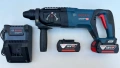 BOSCH GBH 18V-26 D - Безчетков перфоратор 2x18V 5.0Ah като нов!, снимка 3