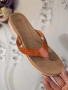 Кожени чехли / сандали UGG Australia Lorrie 1016176 Fire Opal Flip Flops номер 39 и 40, снимка 11