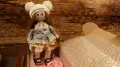 Текстилна кукла с височина 28 см Криси, снимка 3